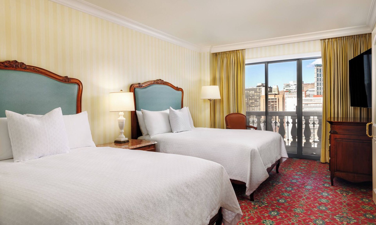 Downtown Salt Lake City Hotel | 2 Queen Suite | Grand America | Grand Spa, pools, wellness classes