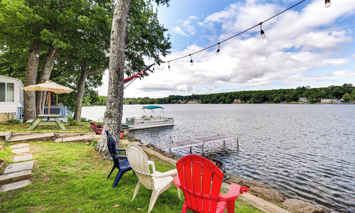 Thompson House | Dock & Sunset Views! Waterfront Thompson Getaway