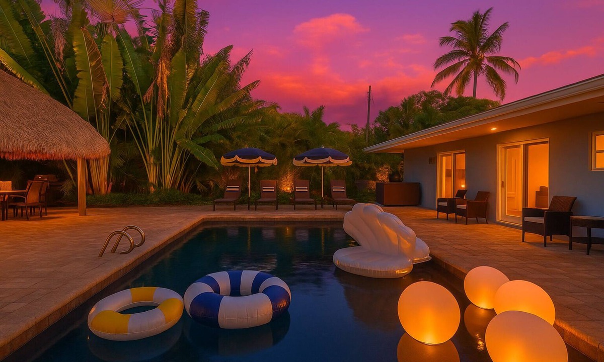 Melbourne Beach House | Heated Salt Pool, Steps to Beach, Hot Tub, Games
