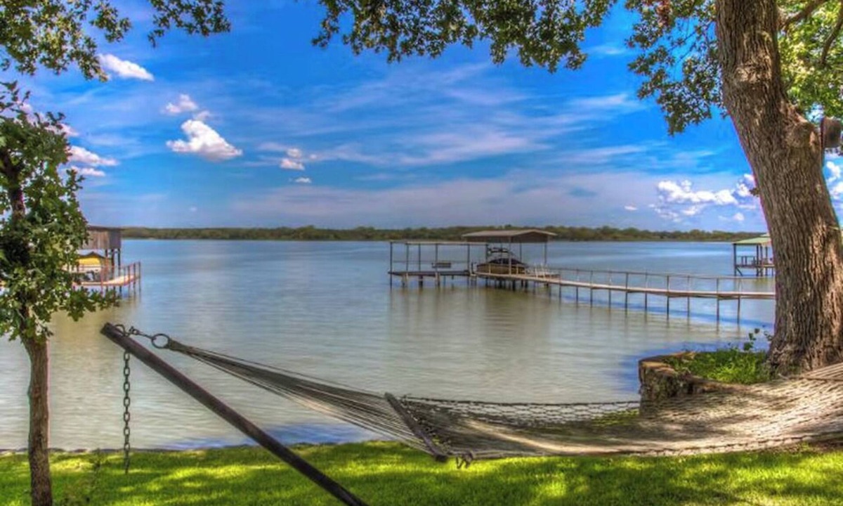 Azle House | Luxury Lakefront Home on Eagle Mountain Lake, Sleeps 14, Hot Tub, Private Dock