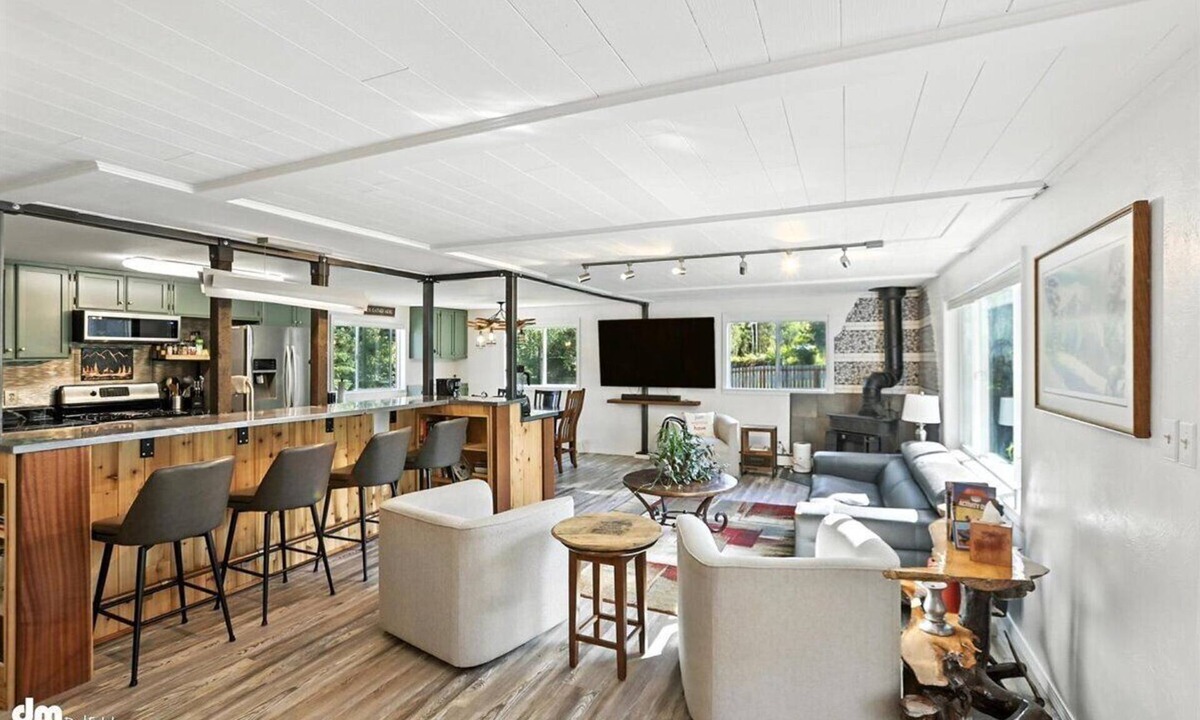 Mid-Hillside House | Modern Comfort Meets Historic Railroad Charm