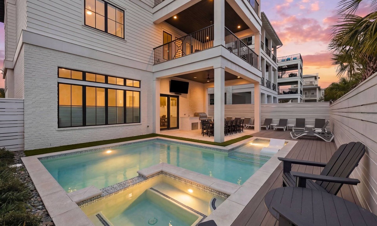 Inlet Beach House | Seven Palms Pinnacle|Easy Beach Access|New Construction|Private Pool|Gulf Views