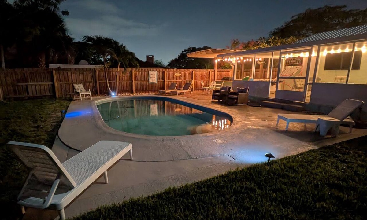 Melbourne House | Space Coast Pool Haven - King Bed - Beaches Nearby
