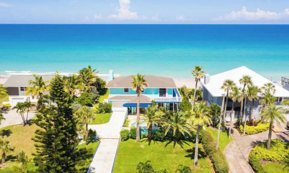 Melbourne Beach House | Spacious Beachfront Pool Home in charming Melbourne Beach