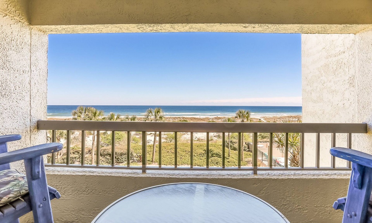 Amelia City Condo | Updated, Oceanfront Condo With Balcony, Wifi & Shared Pool/clay Tennis Courts