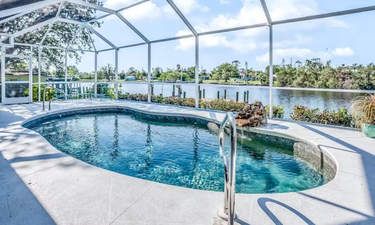 Fort Myers House | Waterfront Oasis w/Private Pool, Fishing, Gulf access in sunny SW Florida!