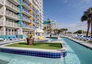 Hosteeva 1BR Oceanfront Condo in Atlantica Resort near Boardwalk in Myrtle Beach