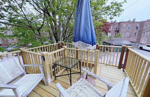 St. Elizabeth's Apartment | 2 Bedroom with Private Deck Near Green Line