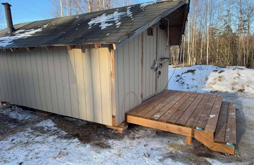 Knik-Fairview RV Rental | Alaska Native Steam Bath w/Power and Water for RV, free wifi