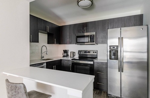 Rush and Division Apartment | Blueground | Rush & Division, rooftop, nr Lake Shore