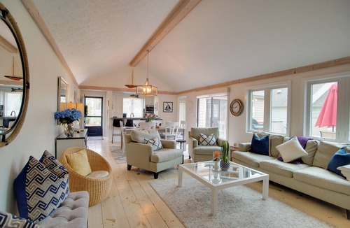Mews Village Cottage | Charming Cape Cod Home w/Patio, 2 Mi to Beach!