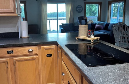 Nikiski House | Cozy 4BR lakefront living! With the echoes of loons lullabying you to sleep.