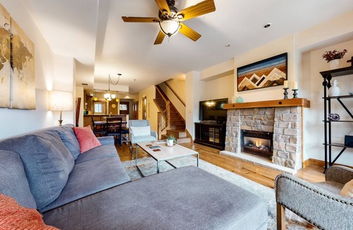 Downtown Steamboat Springs Condo | Downtown Gem overlooking the Yampa River and Howelson Hill Ski Area
