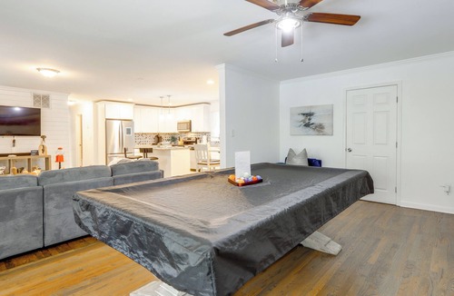 Collier Heights House | Fire Pit & Deck: Home 7 Mi to Mercedes-Benz!
