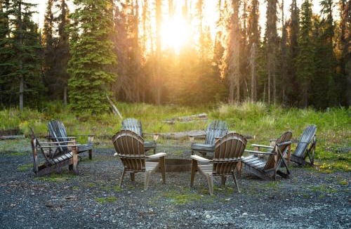 Kalifornsky House | Grayling Getaway, Cabin 1 at Lower Kenai Lodge