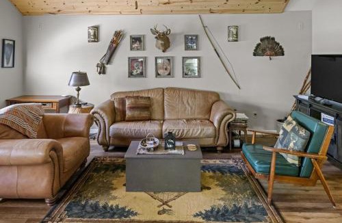 Nelsonville House | Hocking Hills Half Stoned Cabin in the Woods