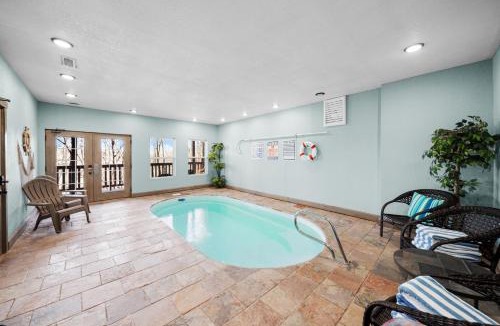 Pigeon Forge House | Indoor Heated Pool, Alpine Resort Near Dollywood, Theater & Game Room, Hot Tub