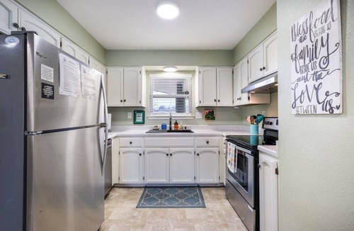 Seguin House | Lakefront Getaway with Kayaks, Fishing & King Bed