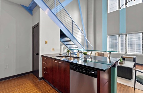 Atlantic Station Area Apartment | Loft-Style 2BR near Midtown Atlanta