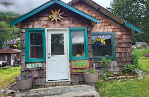 Moose Pass Cottage | MOOSE PASS OASIS; A friendly community and must stop when visiting the Kenai.