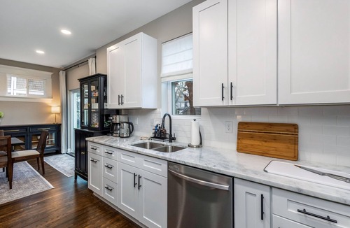 Old North Columbus House | NEW Comfortable OSU Home Sleeps 10 Walk to Campus/Stadium Free Parking for 4