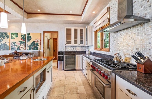 Historic Lahaina Front Street House | Oceanview, Private Pool and Hot Tub!