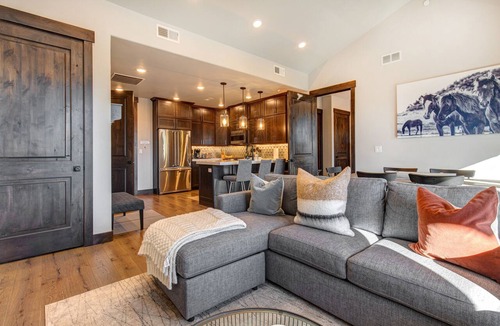 Park City Condo | Park City Blackstone 3L: Cozy 2BR condo in Canyons Village, sleeps 8 with mountain views.