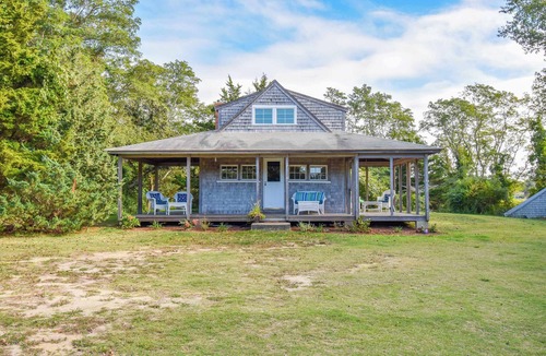 Orleans House | Private beach access Wrap around porch!