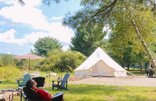 Salem RV Rental | Private Glamping Site at Family-Run Farm, Blind Buck Valley Farmstead