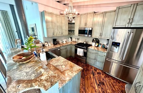Bay Point House | Private waterfront resort: dock, pool, tiki, RV hookup, pets ok
