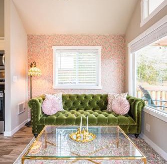 Forks House | Rainforest Tiny Home Retreat #16 Floral Cottage