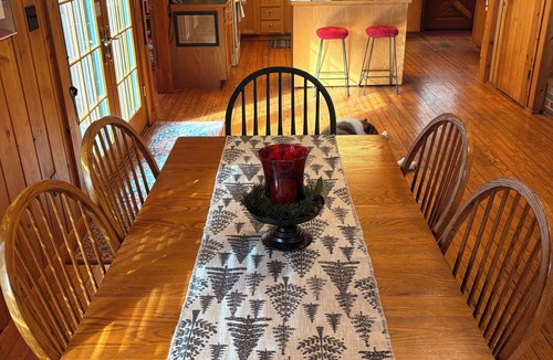 South Bloomingville Cabin | Ramblewood Cabin is on 56 acres with private hiking trails and waterfalls