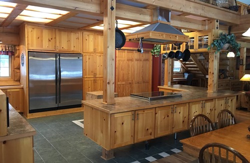 Crown Point House | Real Alaskan Riverfront Log home