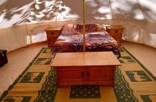 Singers Glen Other | Remote Equipped Bell Tent Surrounded by Nature with Great Hiking Trails in Virginia