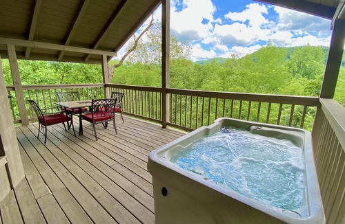 Townsend Cabin | Riverview: Free Attraction Tickets, Hot Tub, River View & Access, 5 Mins To National Park