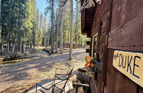 Mentasta Lake Cabin | Rustic Historic Cozy Creekside Cabin with Steam Sauna near Log Cabin Creek, Tol, Alaska