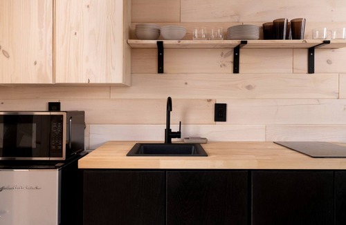 Corinth Cabin | Secluded, Dog Friendly Tiny House on the Hudson River, near Saratoga Springs