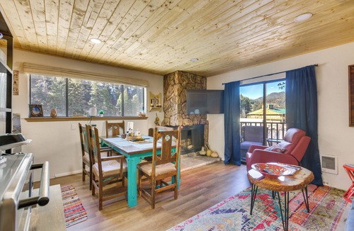 Taos Ski Valley Apartment | Ski-in Red River Retreat: Balcony, Mountain Views!