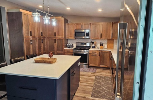 Ottertail House | Spacious Home on Buchanan Lake in Ottertail, MN Private Beach Front