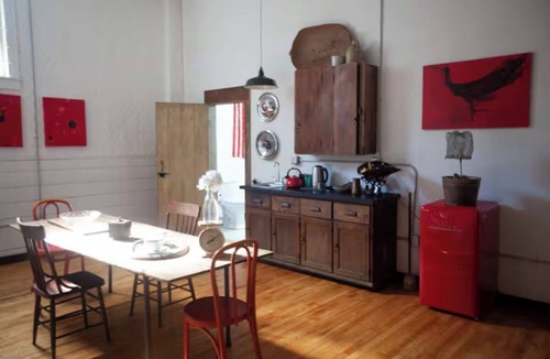 Hoosick Falls Apartment | STAY inside a work of art.