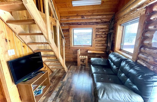 Deltana Cabin | The Wolf Waystation — Rustic Cabin with Sauna
