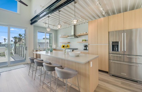 Shibui Sands House | Uniquely designed industrial chic home created from shipping containers & sustai