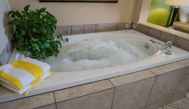 1-bedroom resort in Weston, Florida with pool, hot tub, BBQ, office space etc