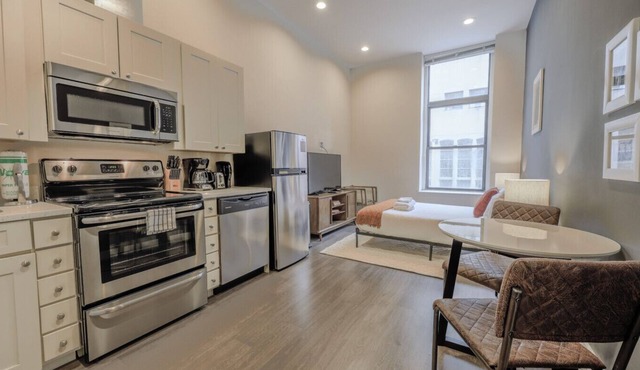 Airy, Pet-friendly, FiDi studio