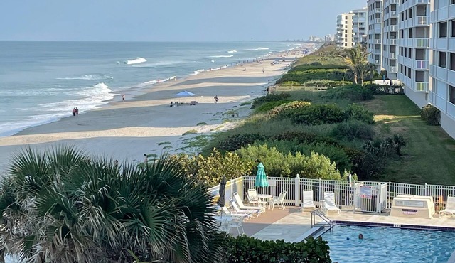 Beautiful Beach front condo rental. Gorgeous ocean views! Beachside heated pool