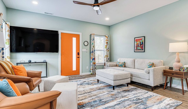 Chic ‘SoBro Charmer’ w/Covered Porch!