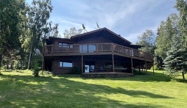 Explore Alaska while staying at this beautiful 4 bedroom house on Island Lake!