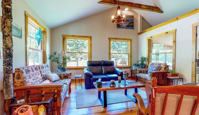 Hike, Fish, Ski! 'Coos Canyon Lodge' in Maine