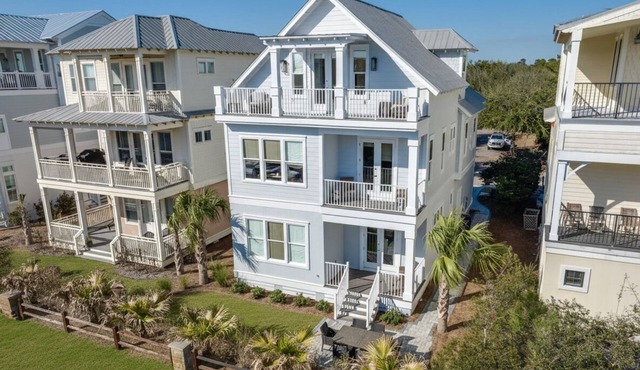 Inlet Beach, Three-min Walk to Beach, Community Pool, 2 Balconies, 4 Bikes