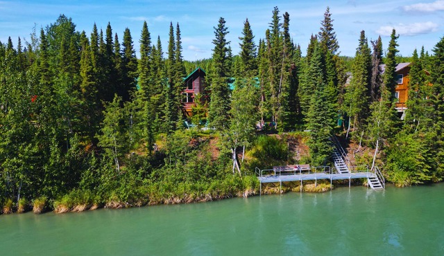 Kenai Riverfront Cabin! Fish, Explore, & Relax!